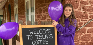 Isla, 11, raises more than £1,800 for cancer charity