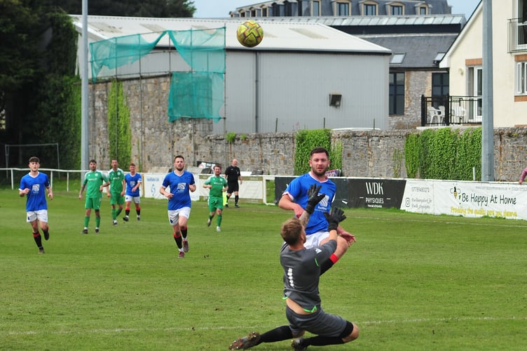 South West Peninsula League Premier East. Newton Abbot Spurs versus Torrington AFC. A resounding 5-1 home win for Spurs