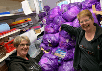 Teignbridge super slimmers throw slimmed-out-of clothes for charity