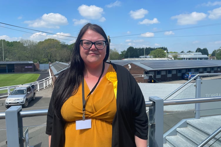 Liberal Democrat councillor Rosie Dawson to the Dawlish seat on Devon County Council