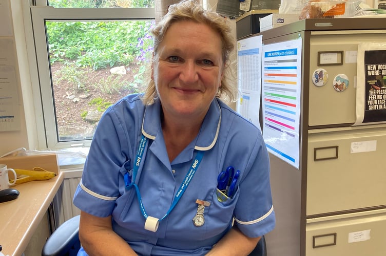 Ashburton district nurse Anna Dunscombe.