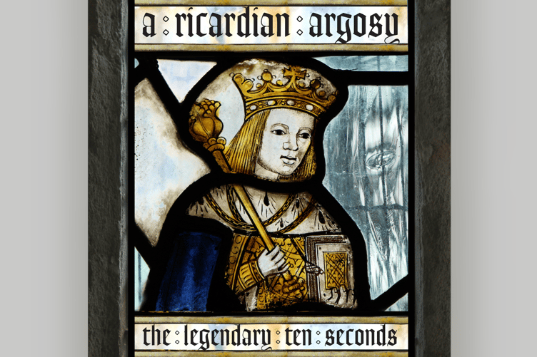 The cover art of Ian Churchward's latest album 'A Ricardian Argosy'