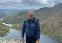 Pete's coast path trek for Forde Park Community Project