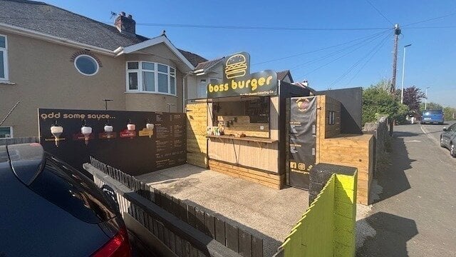 The site of Boss Burgers in Ashburton Road. Photo from Change.org