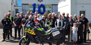 Fire service delivers Biker Down workshop to 2,000th attendee