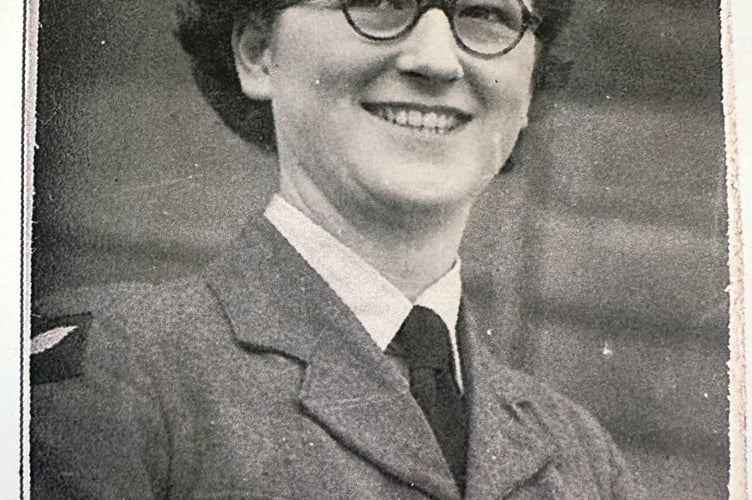 Irene Sadler who served in the WAAF during the Second World War. photo submitted
