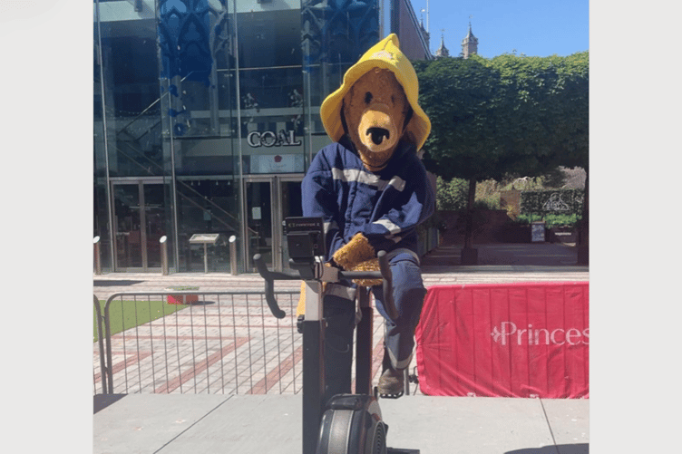 Even Blaze Bear put in the miles. The crew depart for Spain on Sunday, May 25