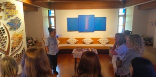 Healthcare students inspired by hospice visit
