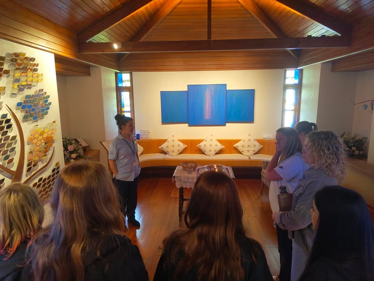 South Devon UTC students at Exeter Hospice