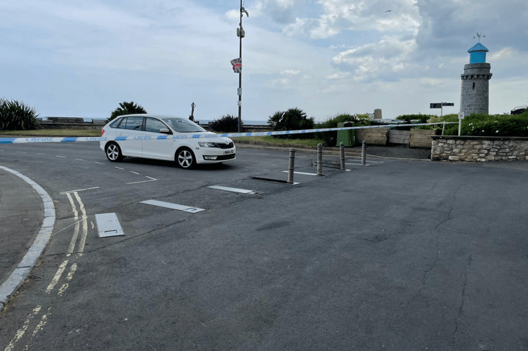 The cordon extends from Teignmouth Pier to the Point Car Park