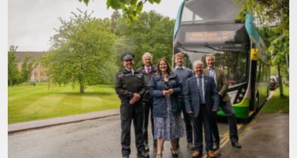 Dawlish route to Exeter a part of new 'night bus' service 
