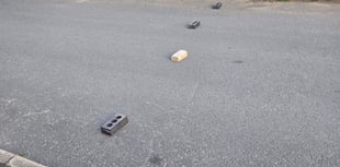 Bricks in road condemned as dangerous 