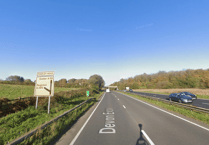 Expect delays as A38 partially blocked after collision between car and lorry