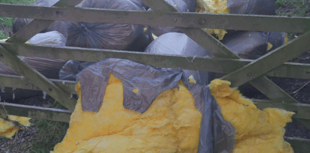 Black bags fly-tipped in Dartmoor field sparks anger 