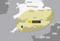 Nine-hour thunderstorm warning issued by Met Office for Saturday