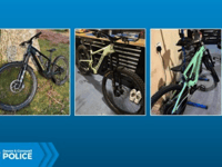 Police launch appeal after £20k worth of E-bikes stolen
