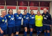 Anfield experience for Dawlish walking footballer Kirsten