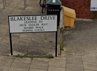 Suspects at large after man stabbed in leg