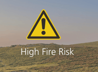 'Risk of wildfire is high', says Dartmoor National Park