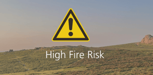 'Risk of wildfire is high', says Dartmoor National Park