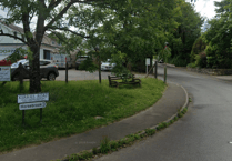 Occupants flee after car crashes into wall in Devon village