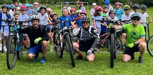 Three fathers tackle tough cycling challenge to support school