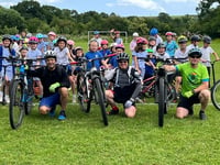 Three fathers tackle tough cycling challenge to support school