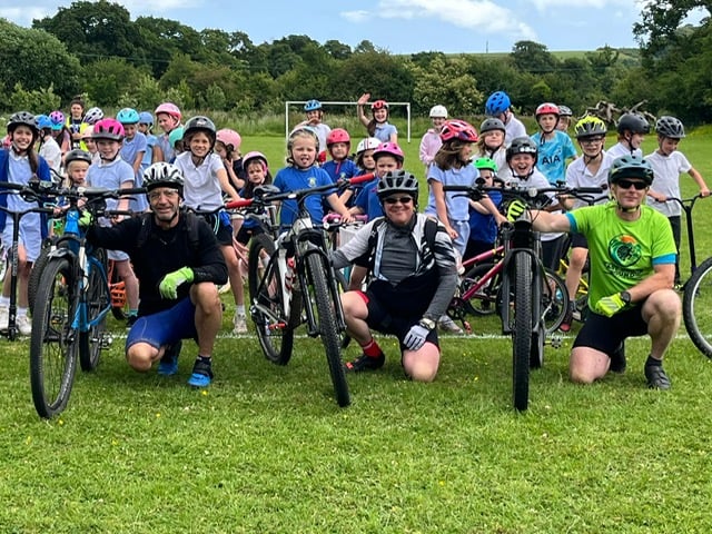 Three fathers tackle tough cycling challenge to support school
