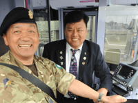 Bus company offering free travel on Armed Forces Day