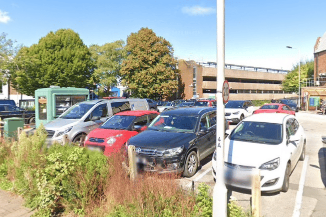 Mary Arches car park in Exeter