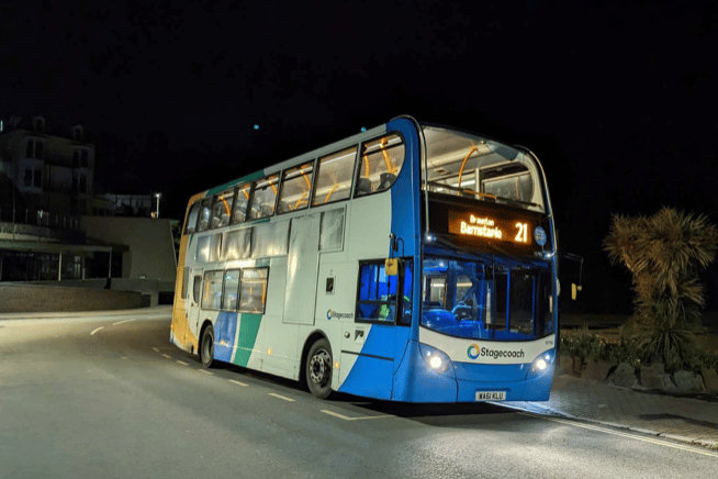 A night bus
