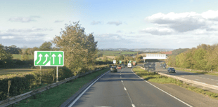 One taken to hospital after A38 collision as lane reopened 
