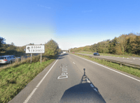 One taken to hospital after A38 collision as lane reopened 
