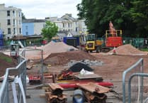 Dawlish begins storm water tank work
