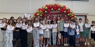 Schoolchildren raise £2,669 for charities