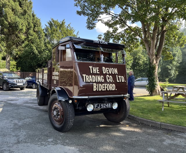 Rare chance to see restored steam waggon