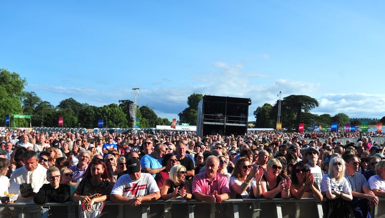Duran Duran at Powderham Castle. Nile Rodgers & Chic