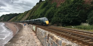 Crumbling cliffs put rail line at risk