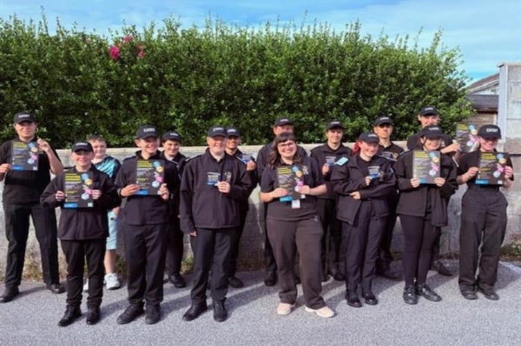Officers and Teign Housing are encouraging the community to report drug incidents. Photo Devon and Cornwall Police 