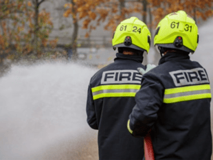 Late night Sunday shout for fire crews tackling outbuilding blaze 