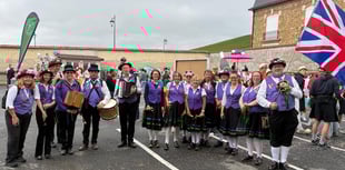 Morris Dancers Bring English Tradition to Champagne Festival