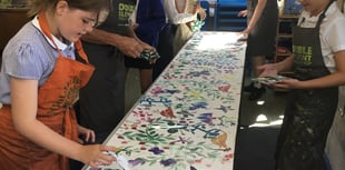 Inspiring art workshop at Chudleigh Knighton Primary