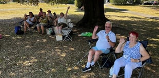 Sunshine party delights Newton Abbot