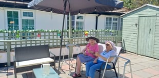 Care home residents enjoy courtyard transformation 