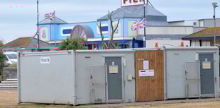 Toilets trashed by vandals 