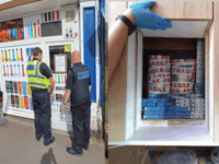 Five more shops closed for selling illegal tobacco products