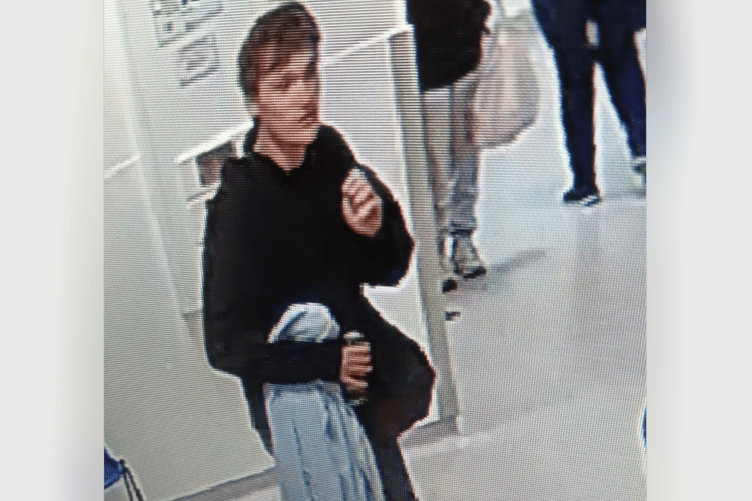 James, aged 22, was last seen leaving Royal Devon and Exeter Hospital at around 4.30am on Monday, July 21.