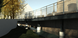 Application to replace Bovey Bridge walkway submitted to planners 