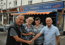 Karen says good-bye as sister Julie to take charge of Country Table Café