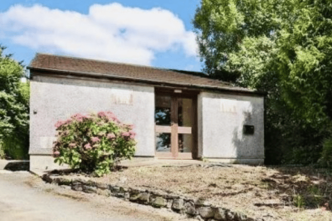 The old Methodist chapel at Crockernwell